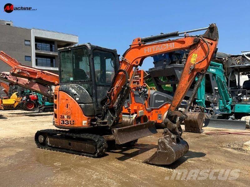 Hitachi ZX 33 U-5 Minigrävare < 7t