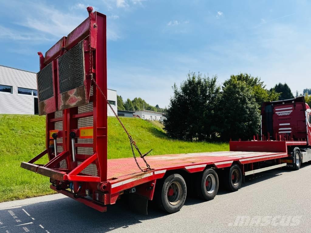 Empl Empl Låg lastande semi trailer