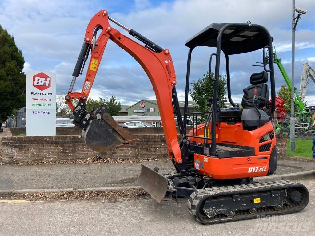 Kubota U 17-3 Minigrävare < 7t