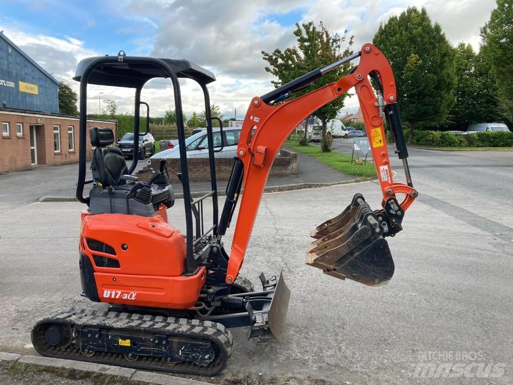 Kubota U 17-3 Minigrävare < 7t