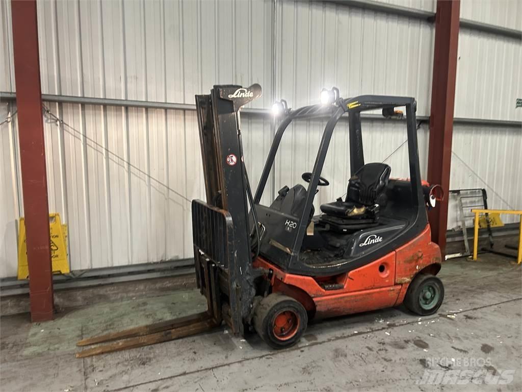 Linde H20T-03 Gasolmotviktstruckar
