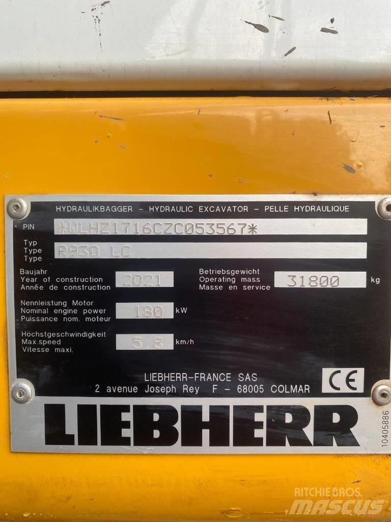 Liebherr R 930 LC Bandgrävare