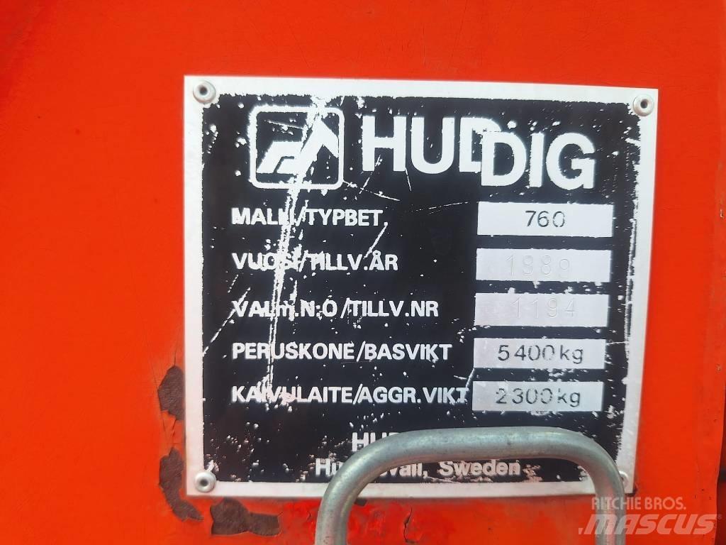 Huddig 760 Grävlastare