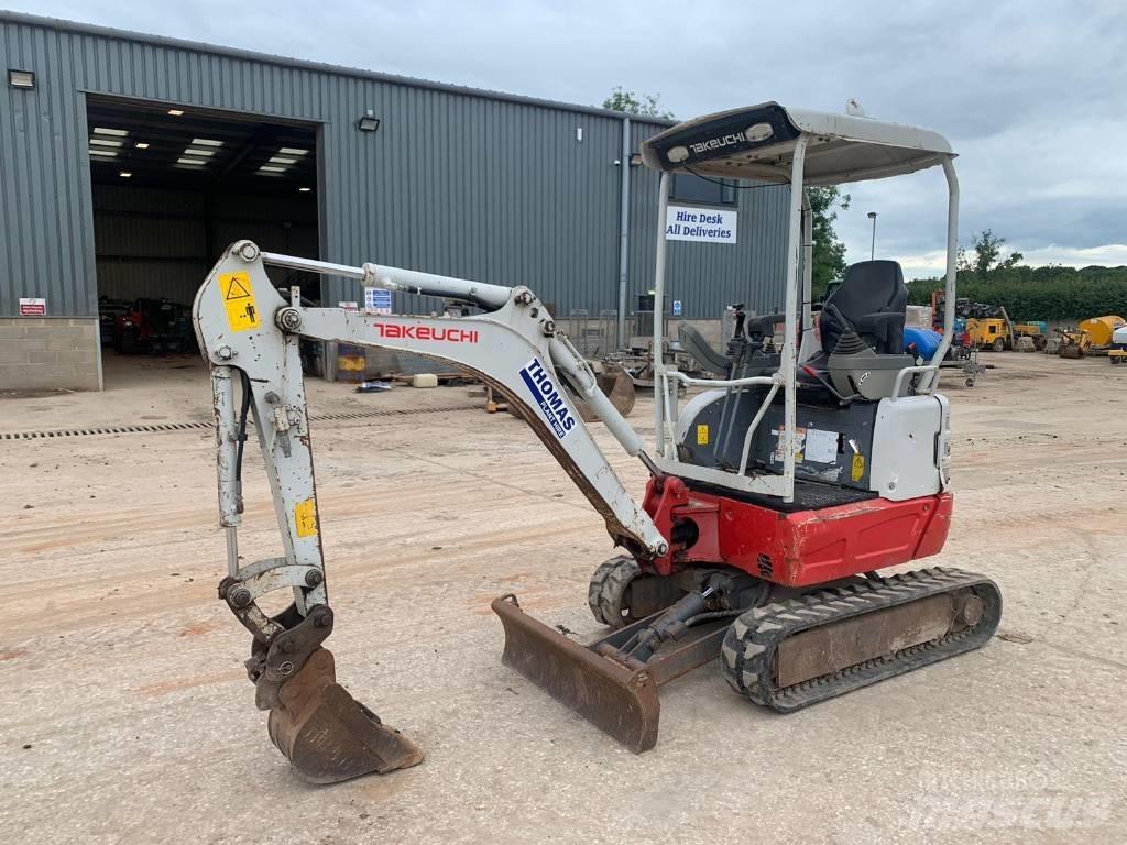 Takeuchi TB 215 R Minigrävare < 7t
