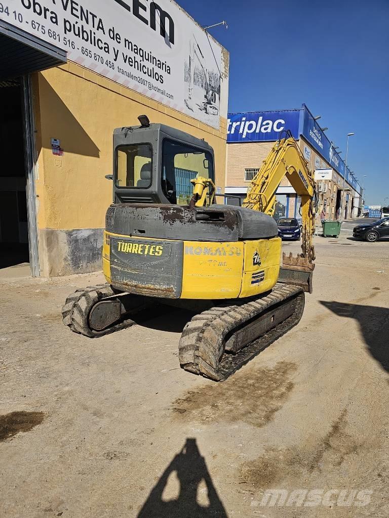Komatsu PC 78 MR Midigrävmaskiner 7t - 12t
