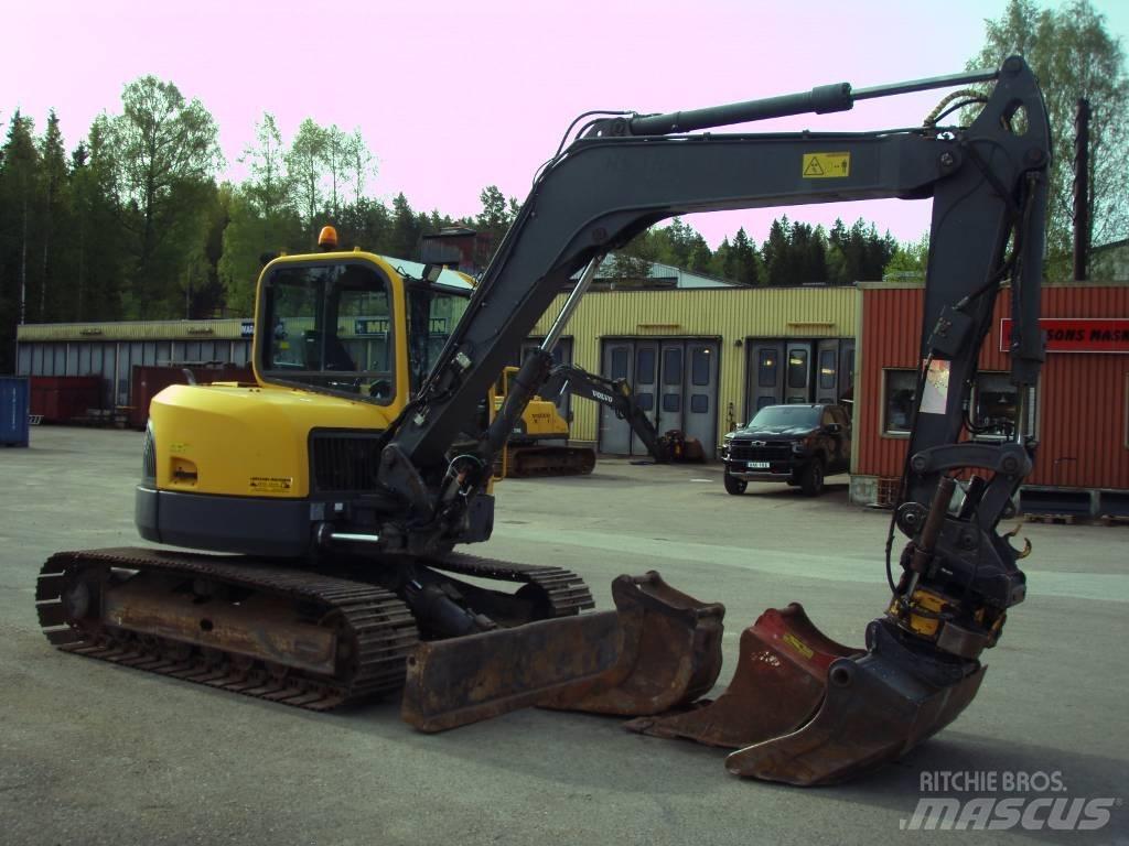 Volvo ECR 88 Midigrävmaskiner 7t - 12t