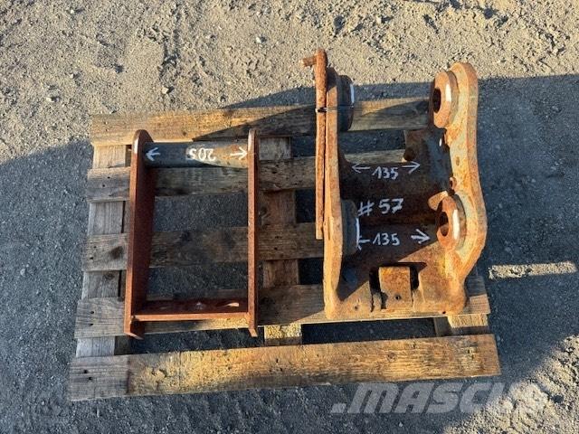JCB QUICK COUPLERS Redskapsfäste/ adaptrar