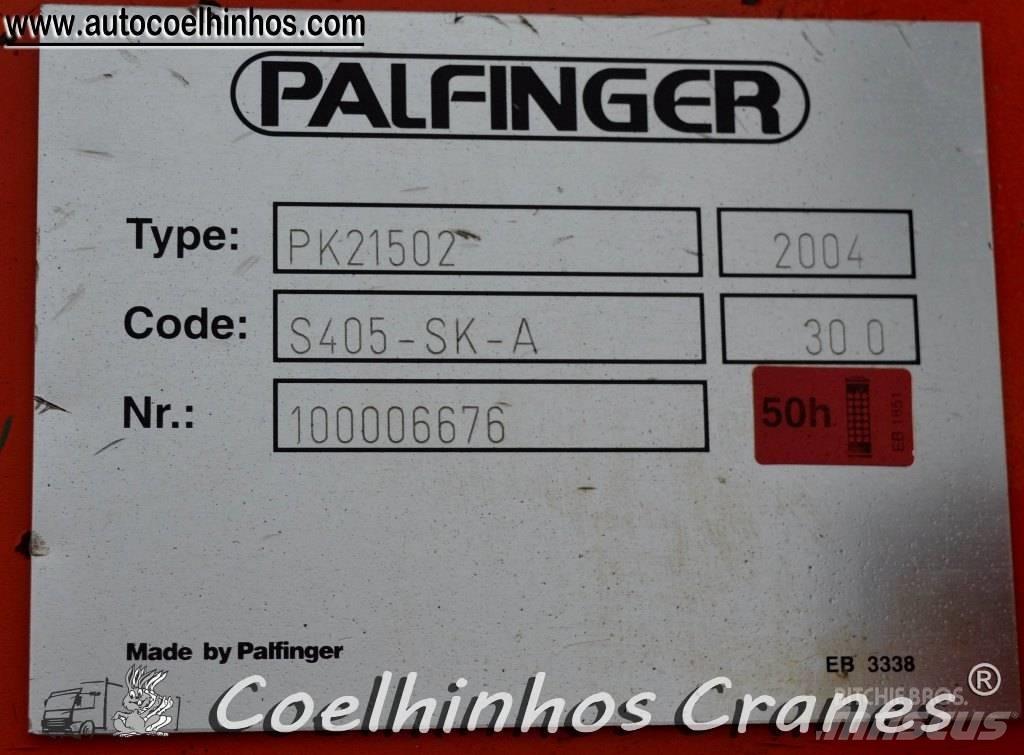 Palfinger PK 21502 Styckegodskranar