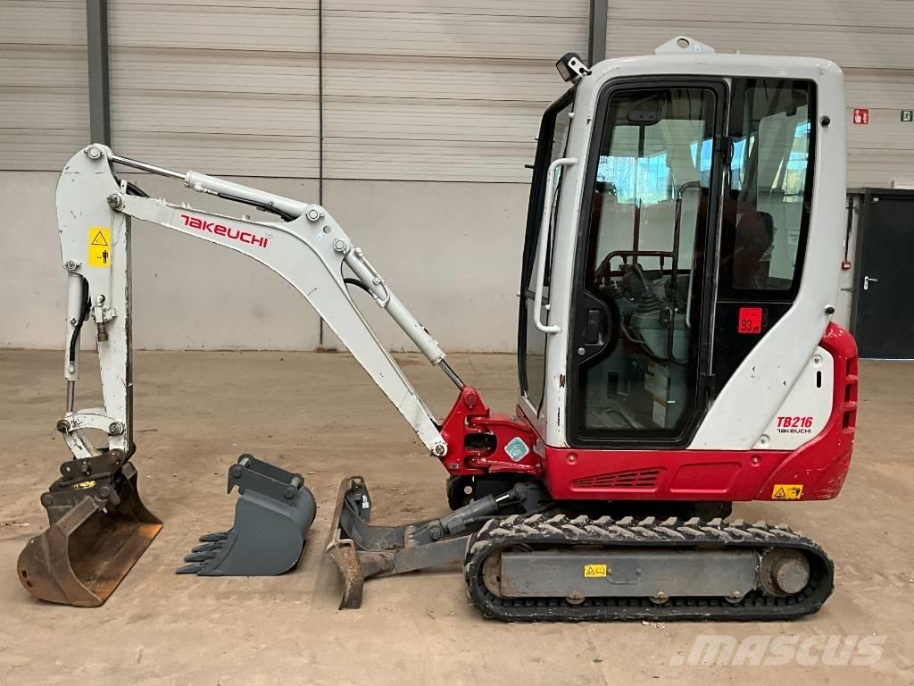 Takeuchi TB 216 Minigrävare < 7t