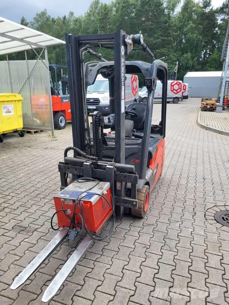 Linde E16 Elmotviktstruckar