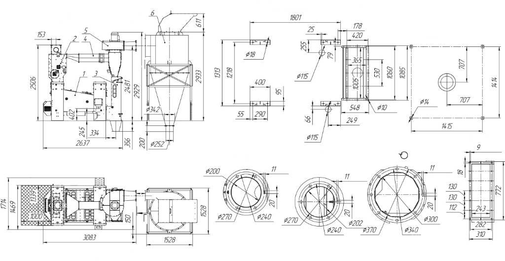  EL GRAIN SVR-15/2 Spannmålsrensare
