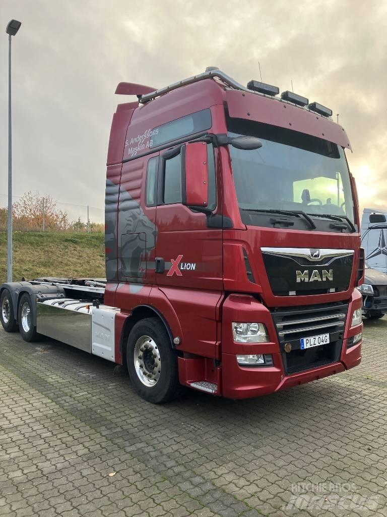 MAN TGX 26.510 Lastväxlare/Krokbilar