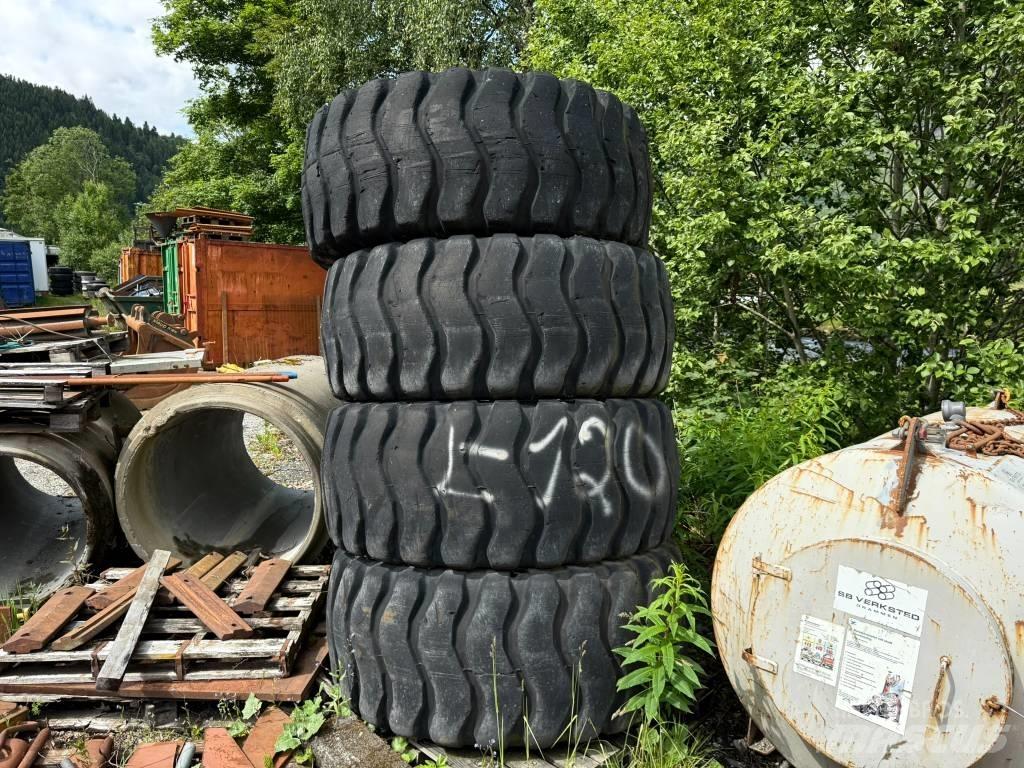 Goodyear 23,5R25 Däck, hjul och fälgar