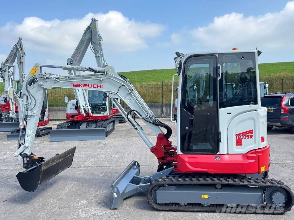 Takeuchi TB 335 R Minigrävare < 7t