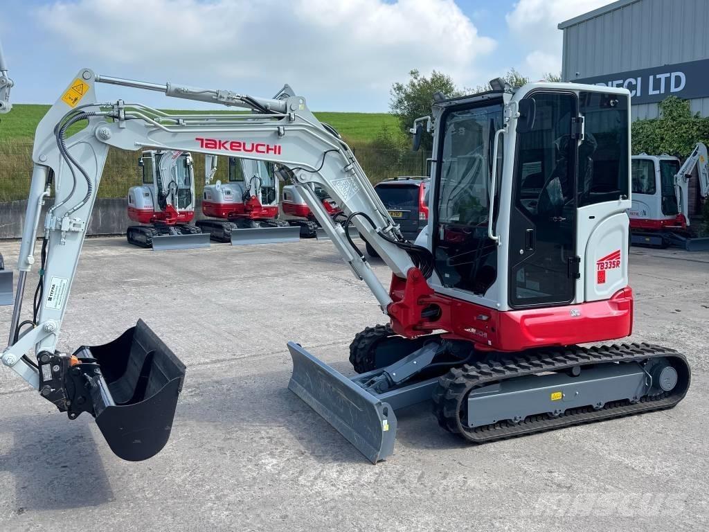 Takeuchi TB 335 R Minigrävare < 7t