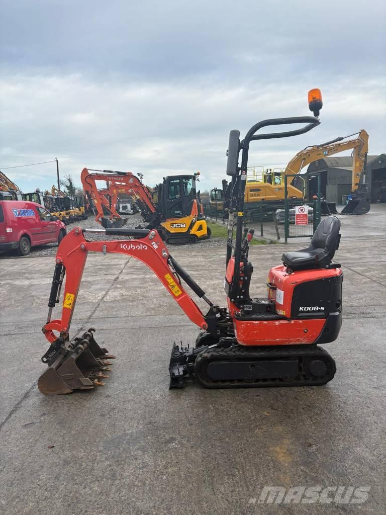 Kubota K008-5 Minigrävare < 7t