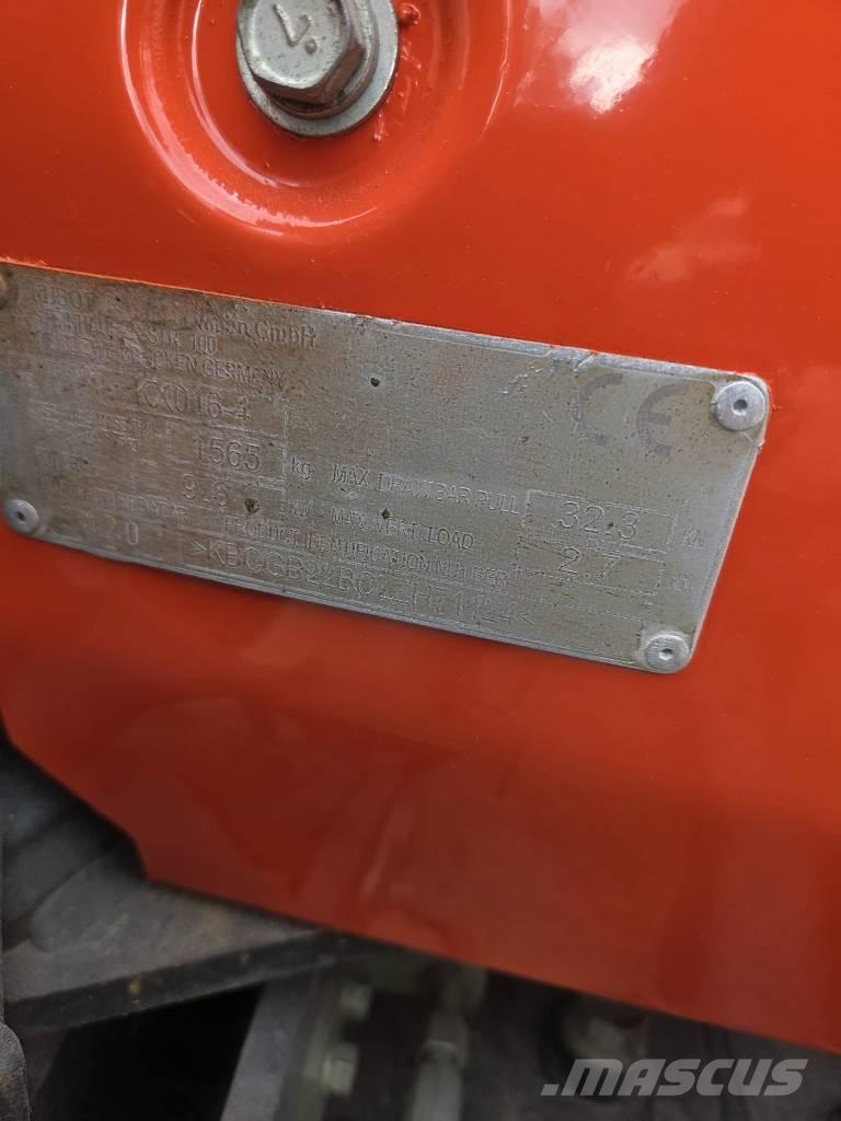 Kubota KX 016-4 Minigrävare < 7t