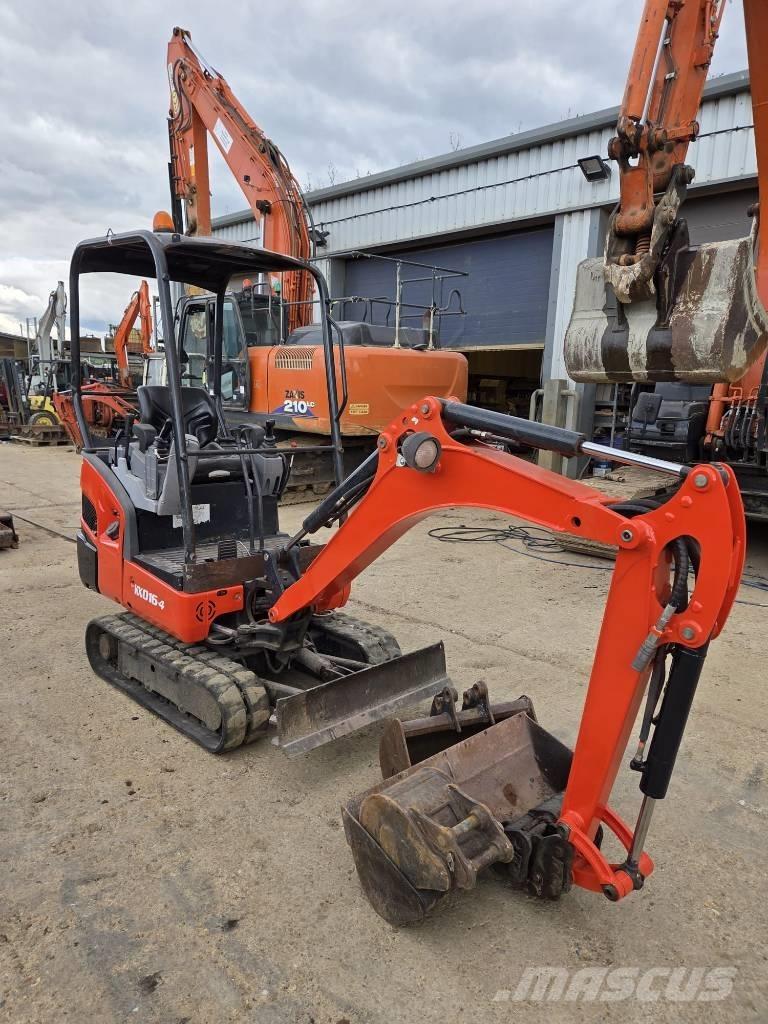 Kubota KX 016-4 Minigrävare < 7t