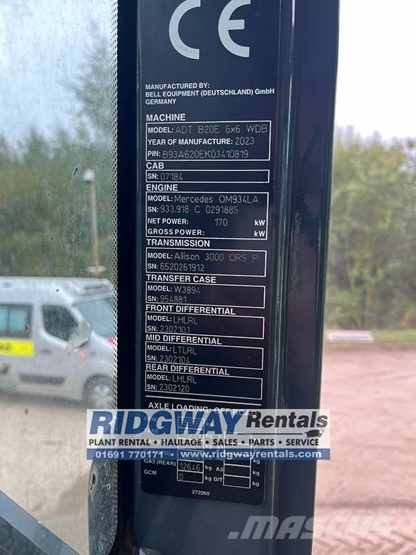 Bell B 20 Midjestyrd dumper