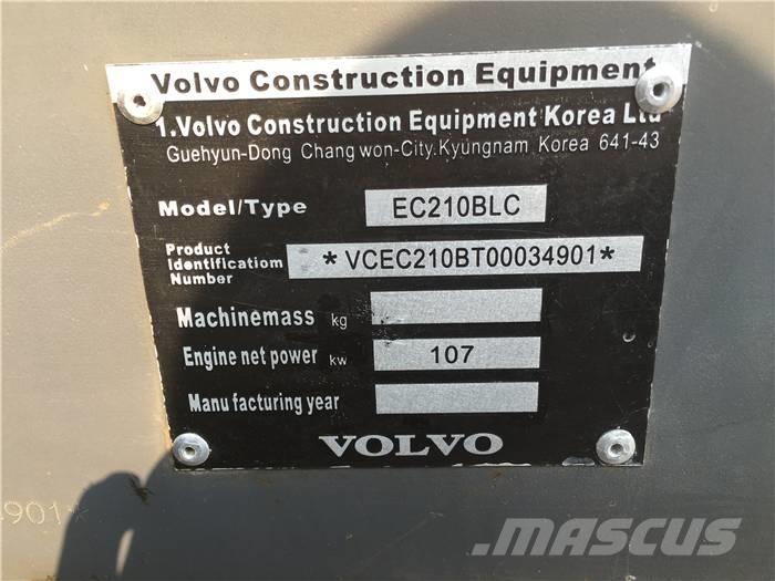 Volvo EC 210 B LC Bandgrävare