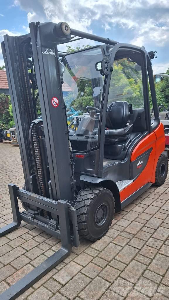 Linde H 20 D Dieselmotviktstruckar