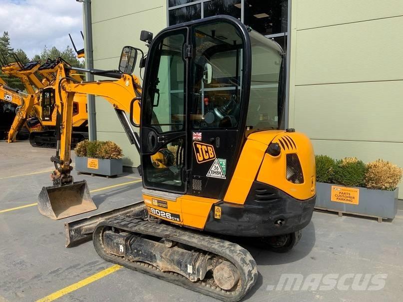 JCB 8026 CTS Minigrävare < 7t