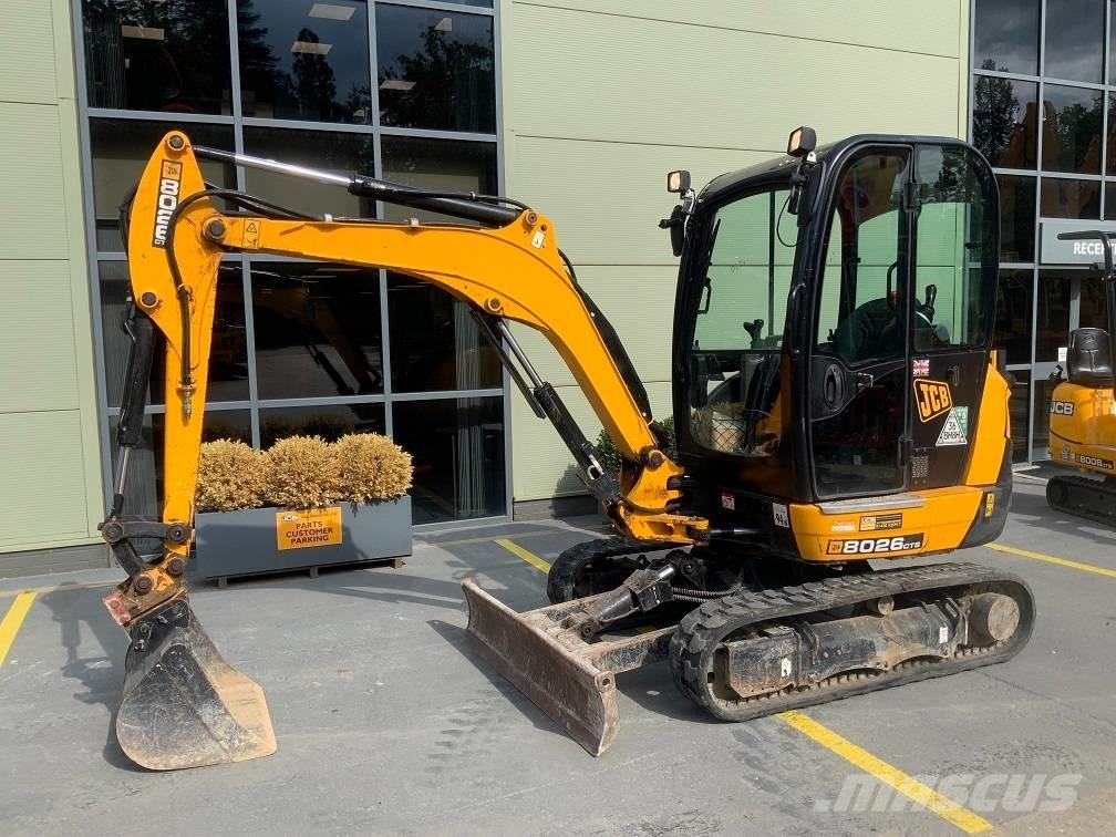 JCB 8026 CTS Minigrävare < 7t