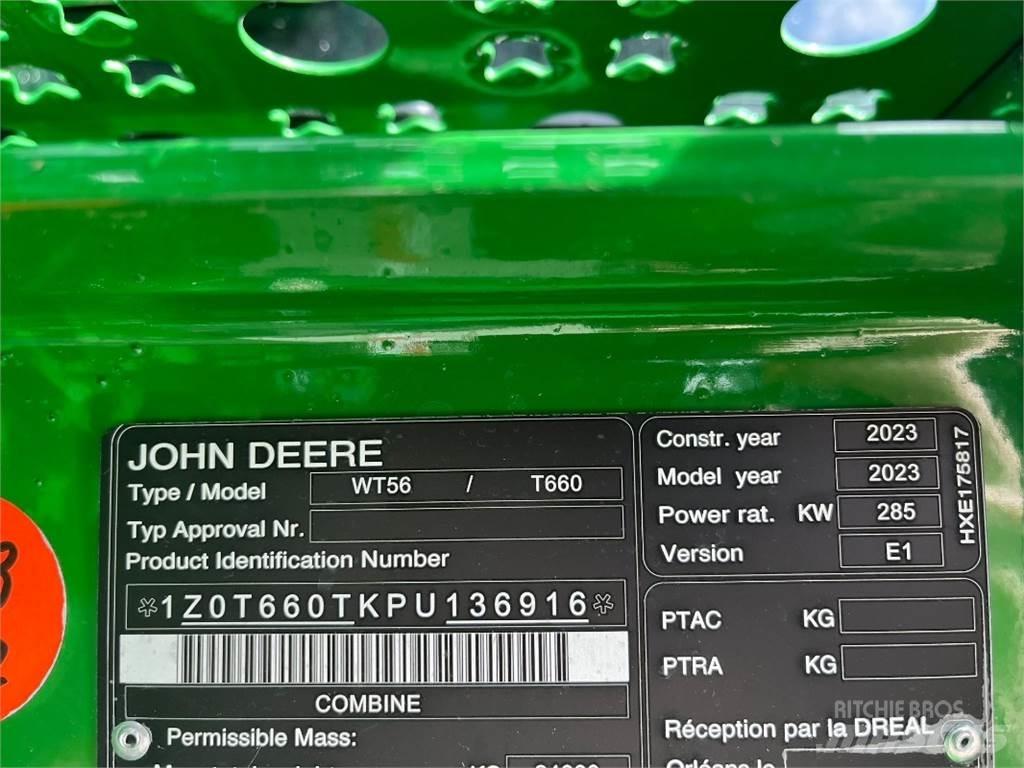 John Deere T660 Skördetröskor
