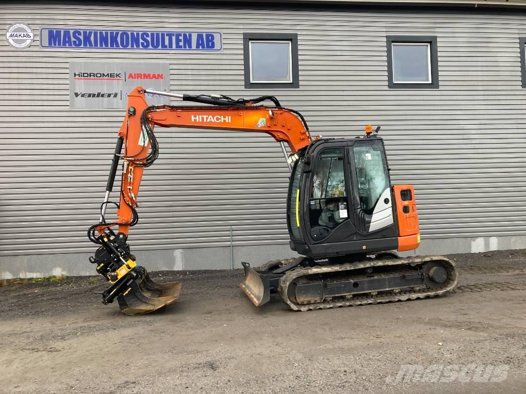 Hitachi ZX 85 US-6 Midigrävmaskiner 7t - 12t
