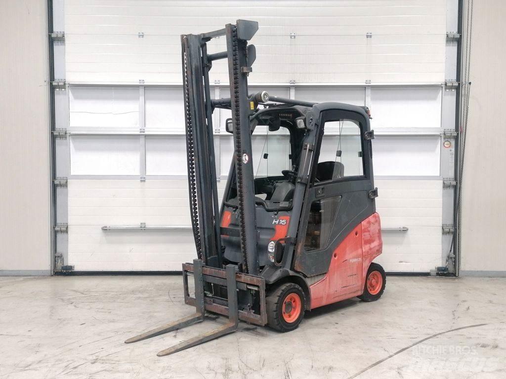 Linde H16D Dieselmotviktstruckar