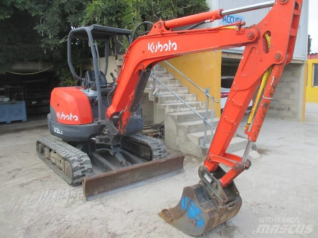 Kubota U 35 Minigrävare < 7t