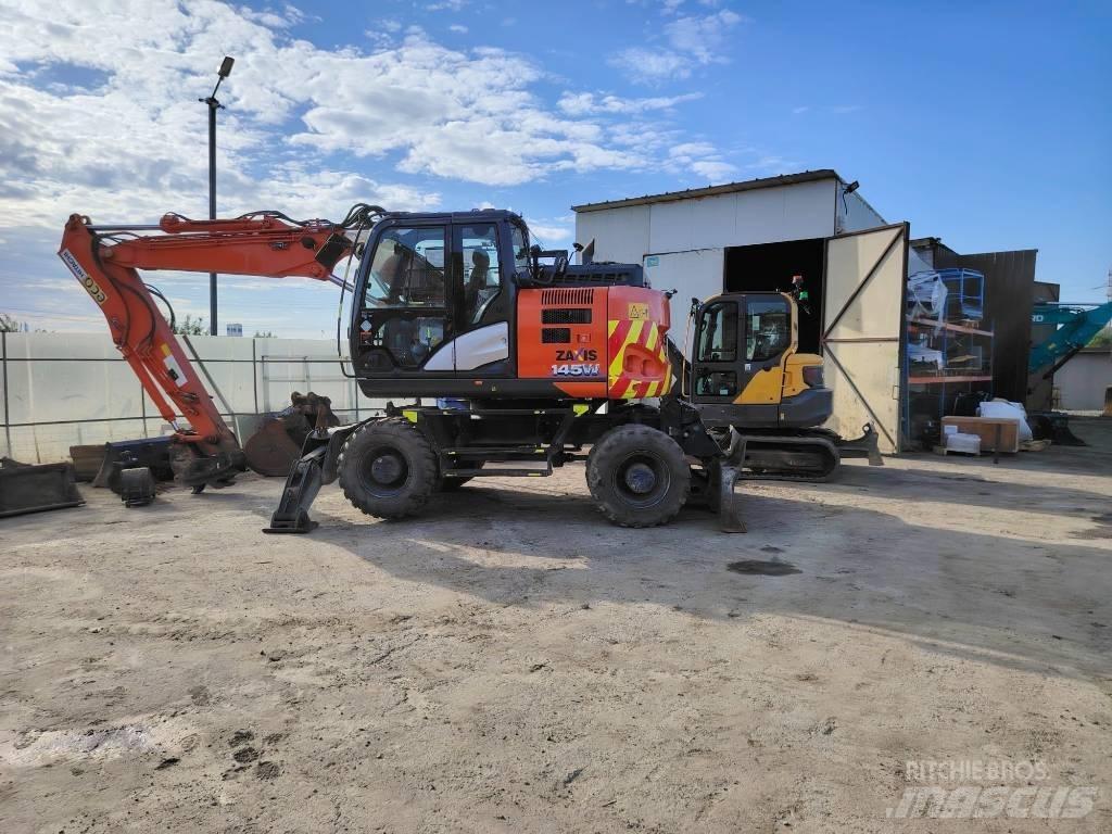 Hitachi ZX 145 Hjulgrävare