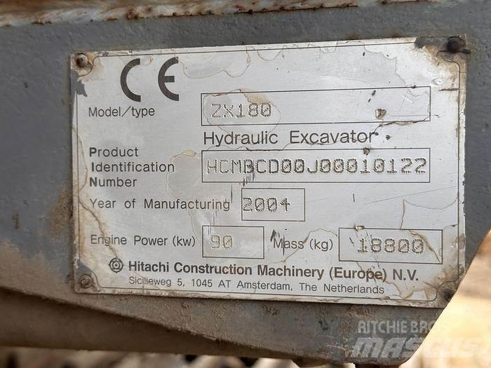 Hitachi ZX180 Specialgrävmaskiner