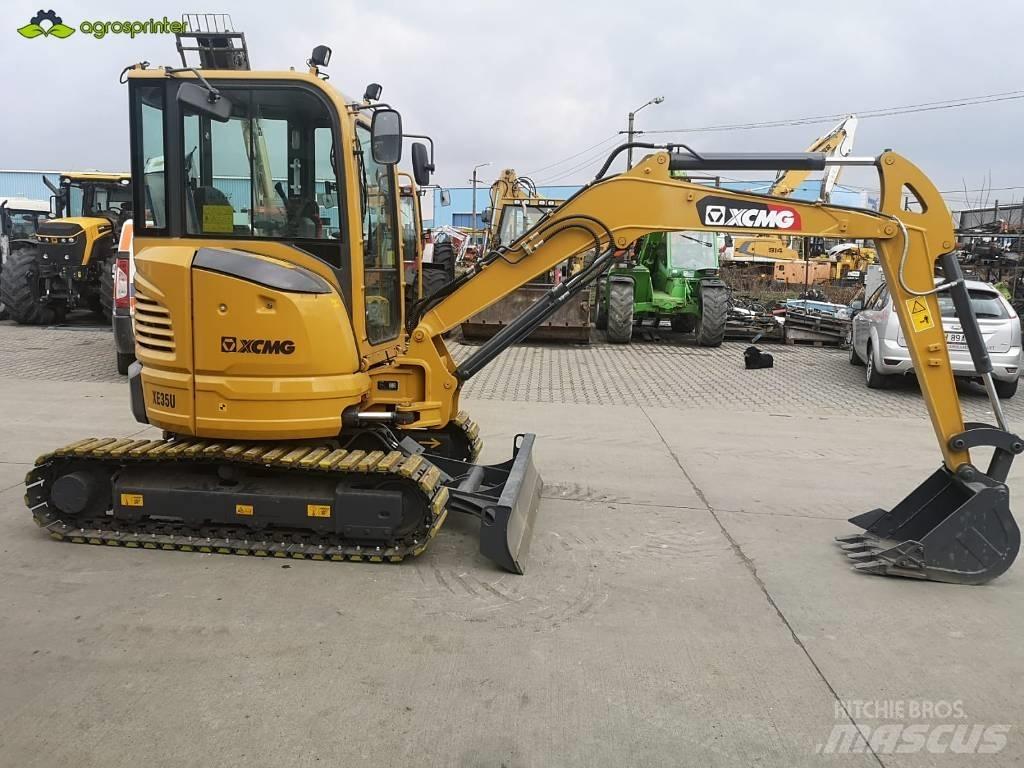 XCMG XE 35 U Minigrävare < 7t