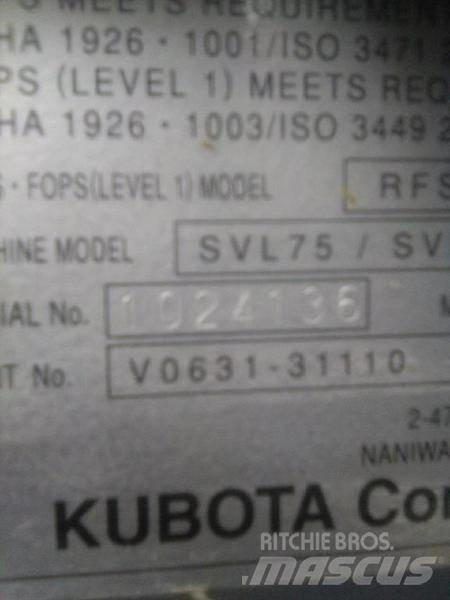 Kubota SVL 75-2 Kompaktlastare