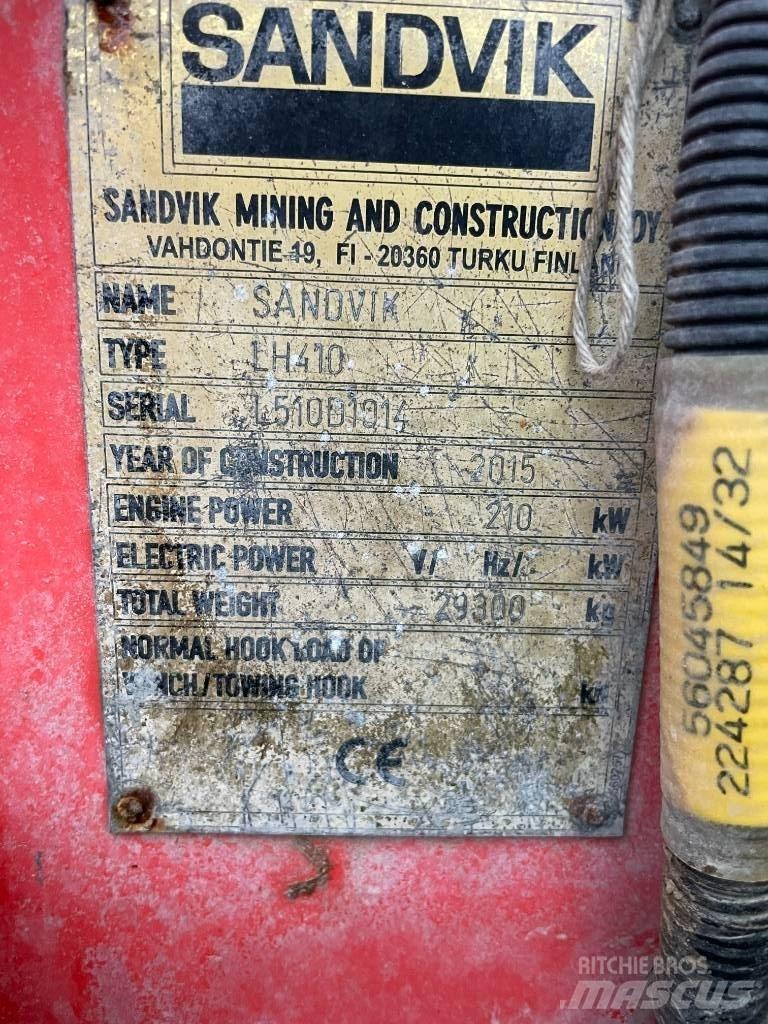 Sandvik LH 410 Gruvlastare