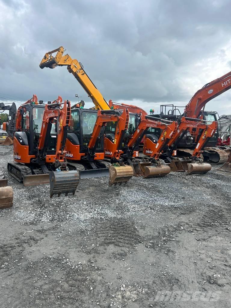 Hitachi ZX 26 U-6 Minigrävare < 7t