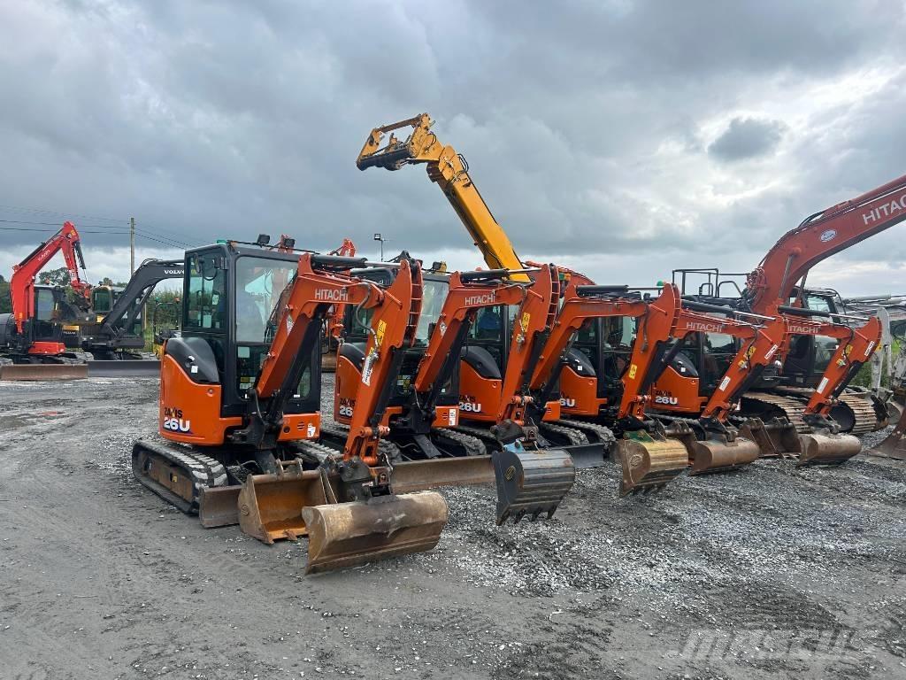 Hitachi ZX 26 U-6 Minigrävare < 7t