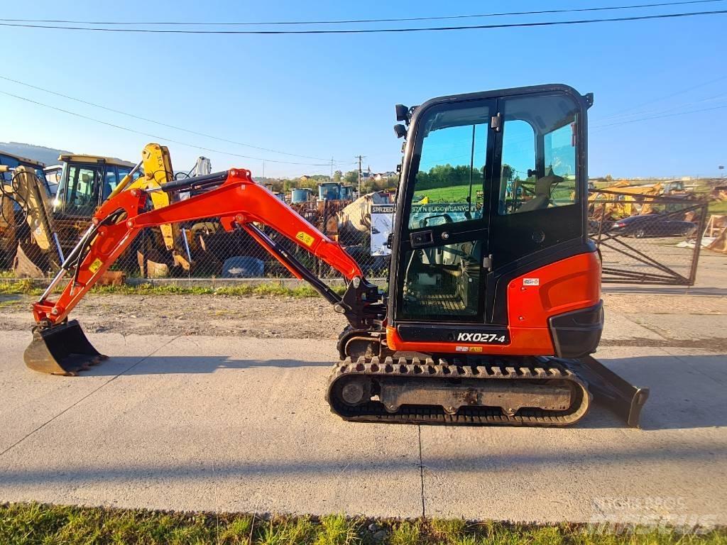 Kubota KX 027-4 Minigrävare < 7t