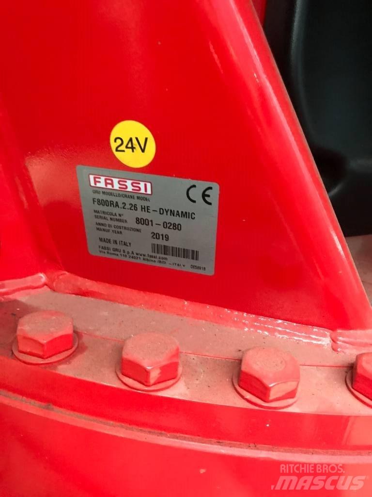 Fassi F 800 RA 2.26 Styckegodskranar