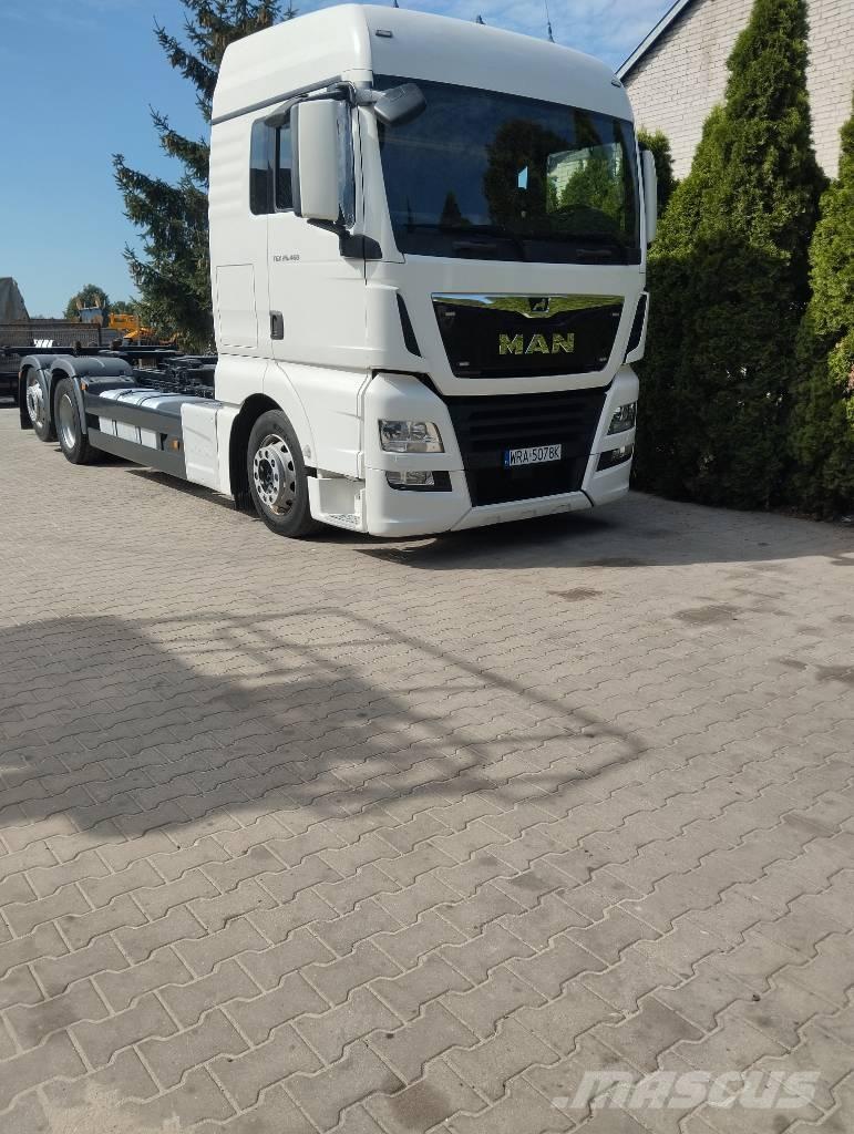 MAN TGX 26.460 Växelflak-/Containerbilar