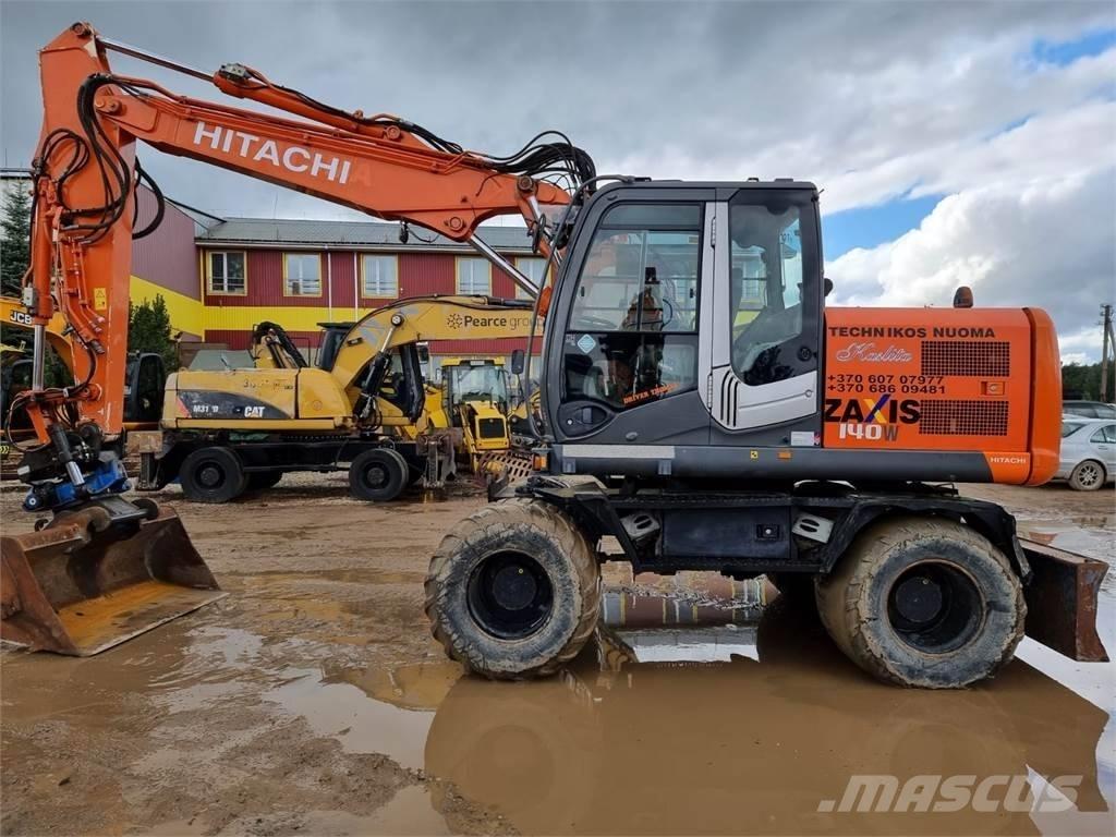 Hitachi ZX 140 W-3 Hjulgrävare