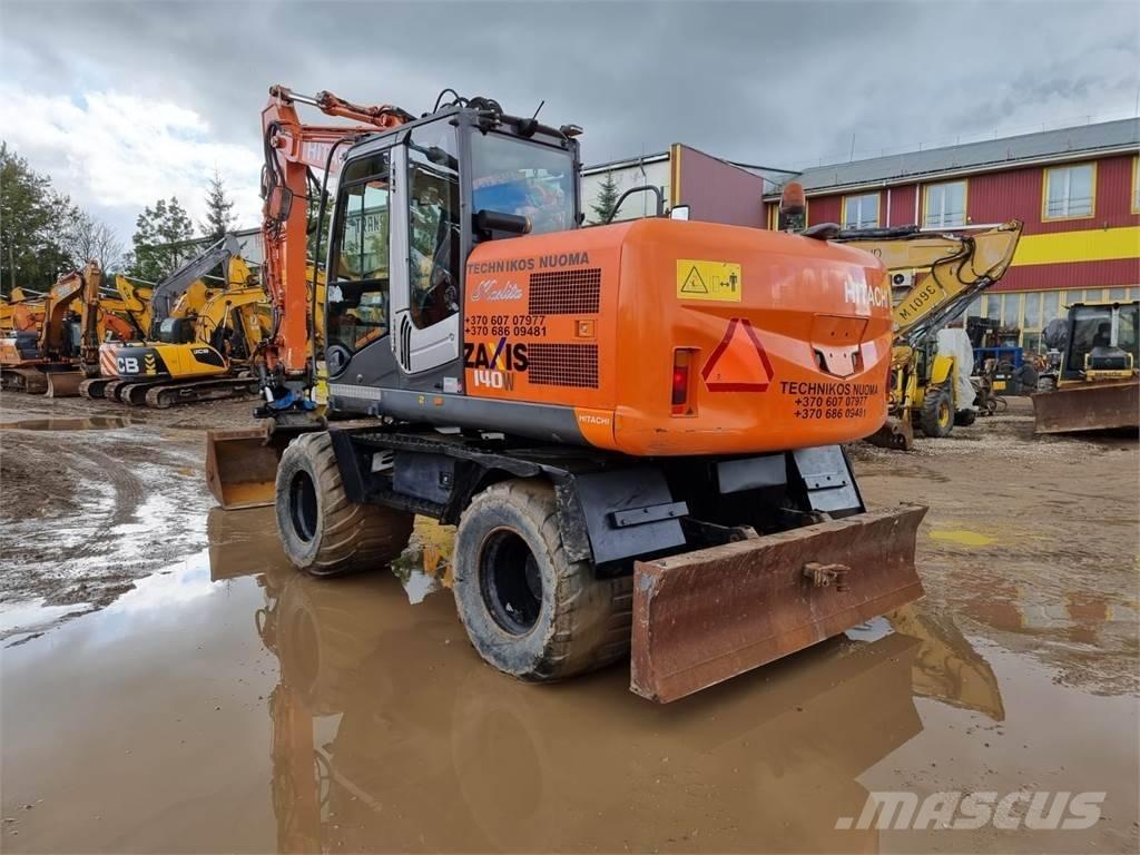Hitachi ZX 140 W-3 Hjulgrävare