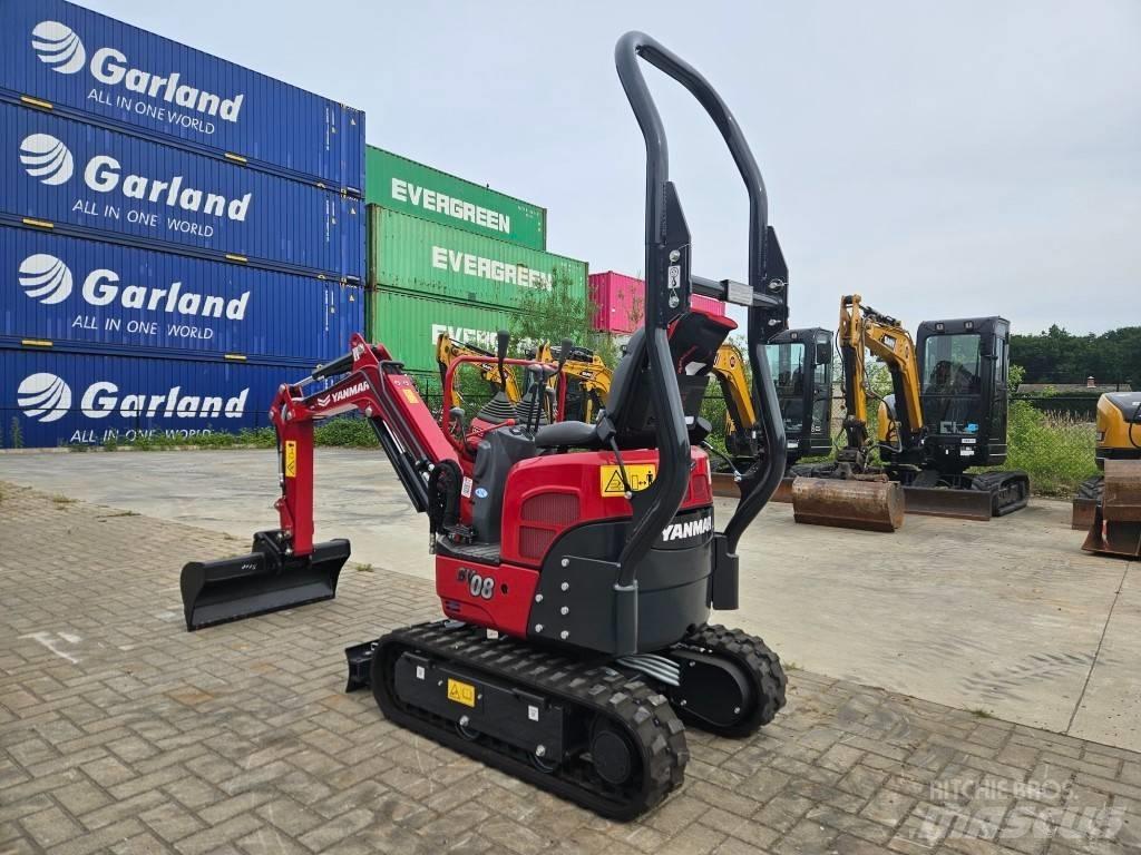 Yanmar SV08-1C Minigrävare < 7t