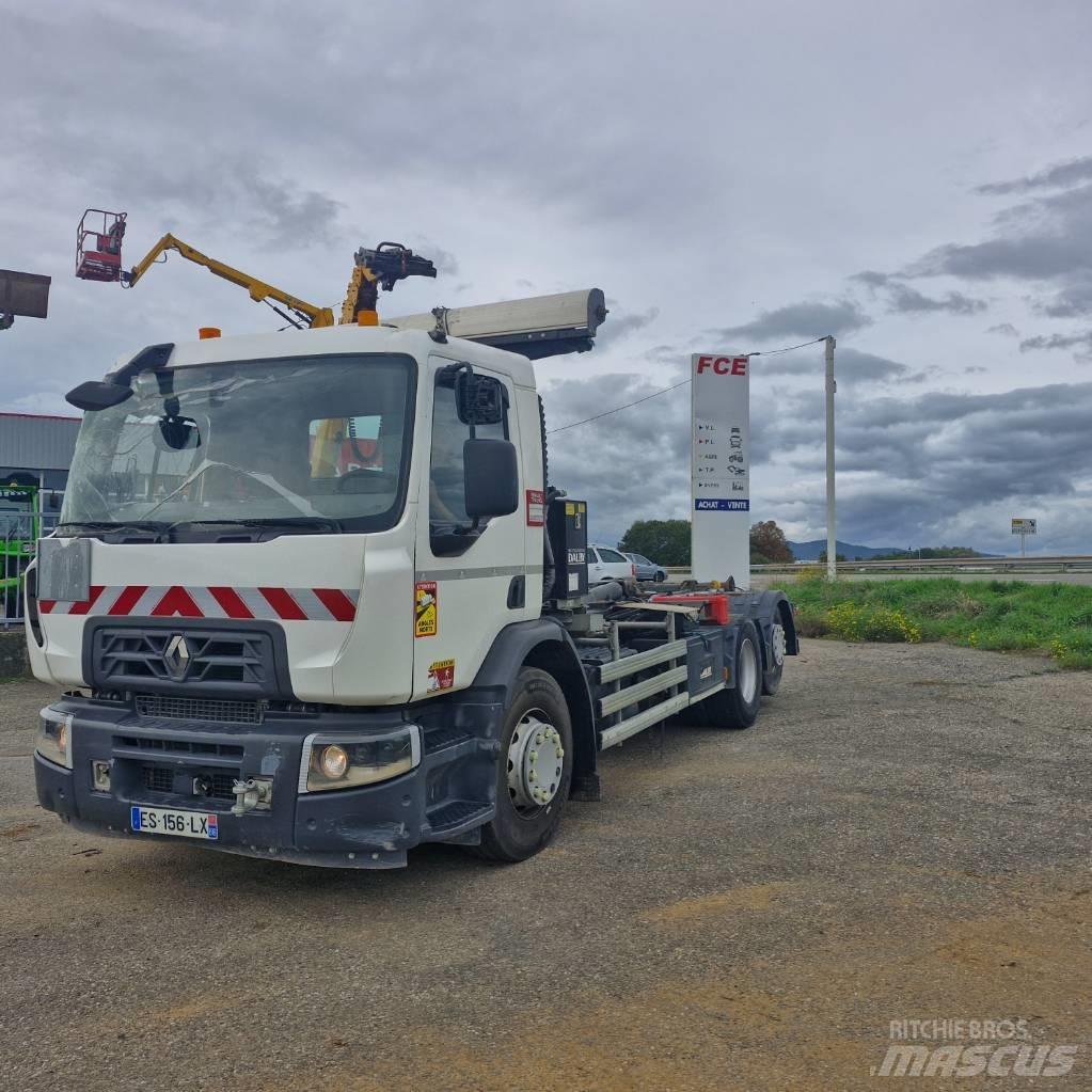 Renault D Wide 380 Lastväxlare/Krokbilar
