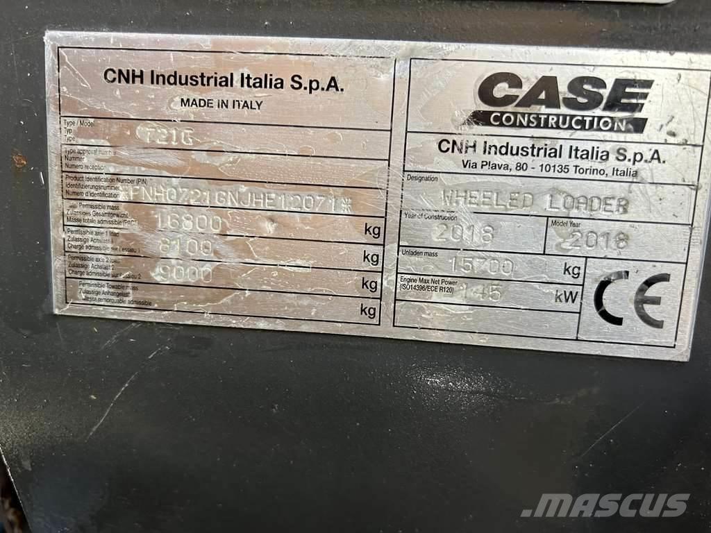 CASE 721G XR Hjullastare