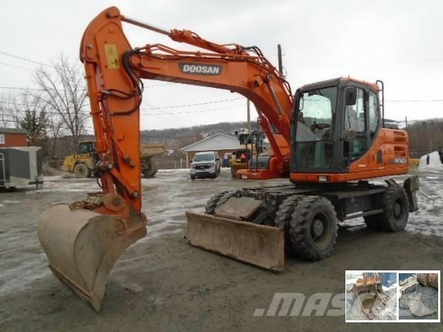 Doosan DX 140 W-3 Hjulgrävare