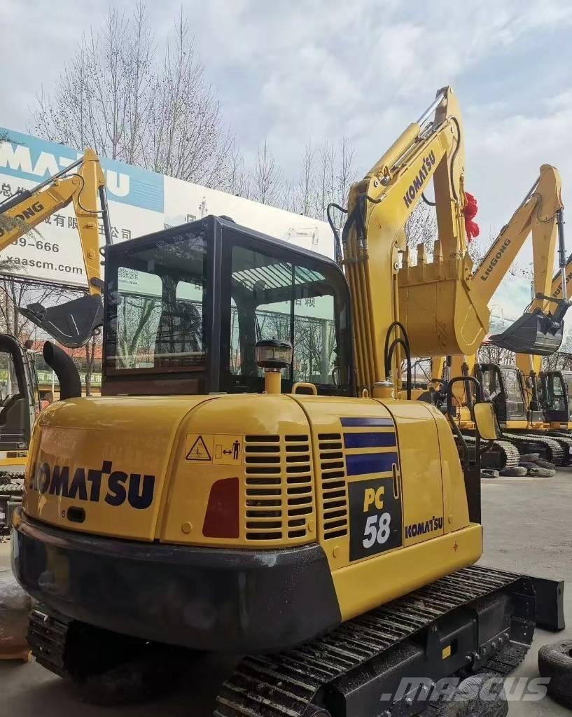 Komatsu PC 58 Minigrävare < 7t