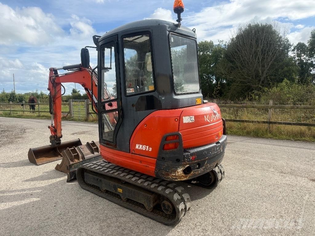Kubota KX 61-3 Minigrävare < 7t