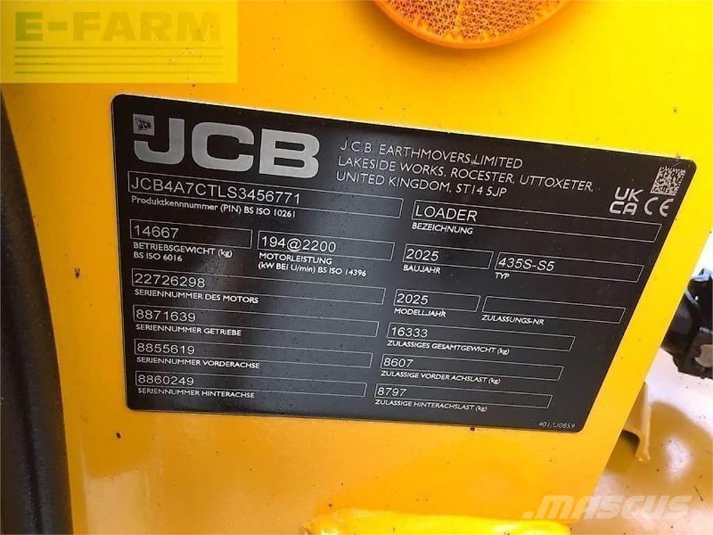 JCB 435s stufe v Minigrävare < 7t